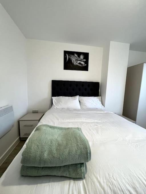 Luxurious City View Apartment In Salford マンチェスター エクステリア 写真